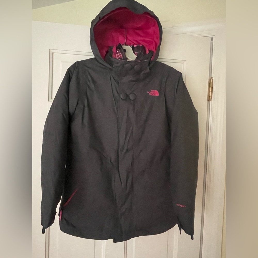 North face three in one jacket girls size 14/16